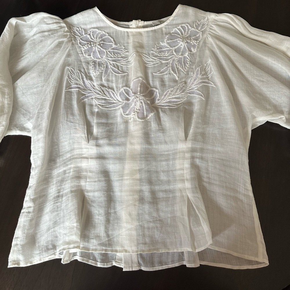 Embroidered blouse from Joie like new